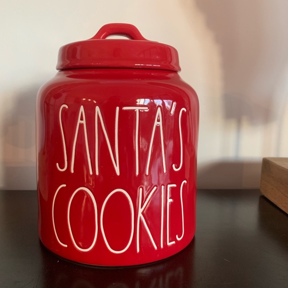 Rae Dunn Other - Rae Dunn SANTA’S COOKIES Christmas canister